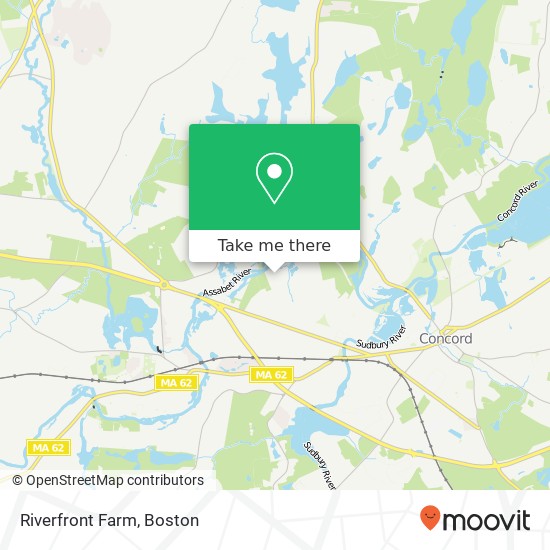 Mapa de Riverfront Farm