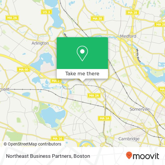 Northeast Business Partners map