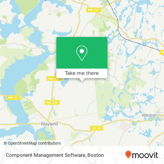 Mapa de Component Management Software