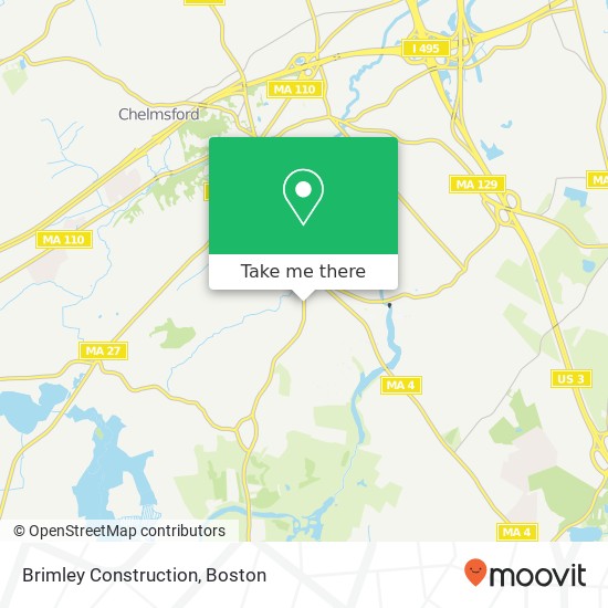 Mapa de Brimley Construction