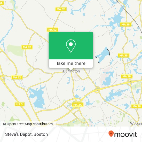 Steve's Depot map