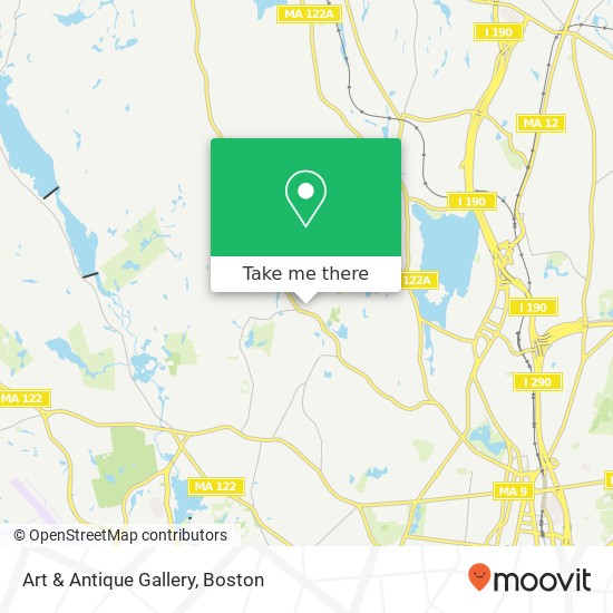 Mapa de Art & Antique Gallery