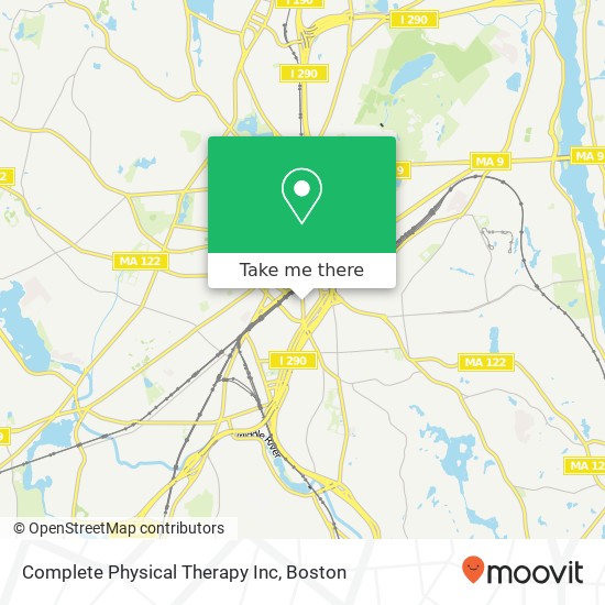 Complete Physical Therapy Inc map