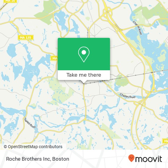 Roche Brothers Inc map