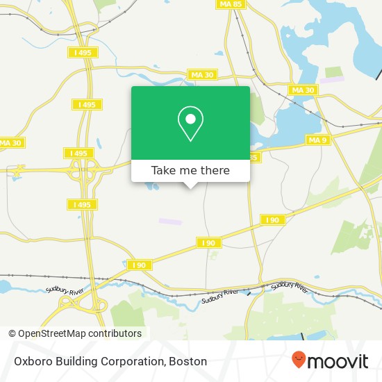 Oxboro Building Corporation map