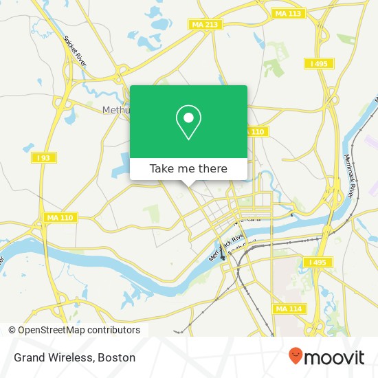 Grand Wireless map
