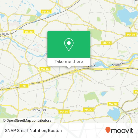 SNAP Smart Nutrition map