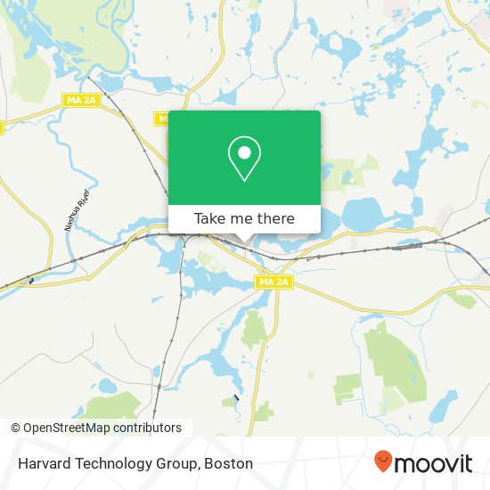 Harvard Technology Group map