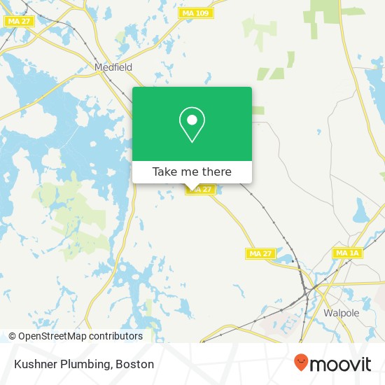 Mapa de Kushner Plumbing