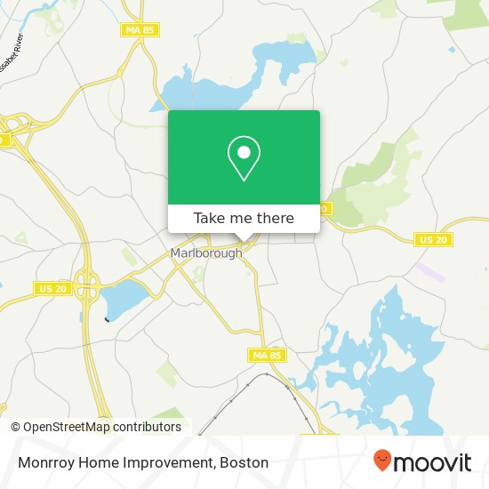 Mapa de Monrroy Home Improvement