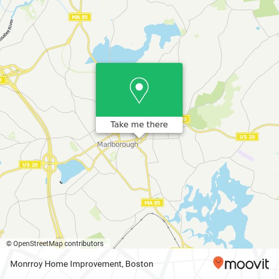 Monrroy Home Improvement map