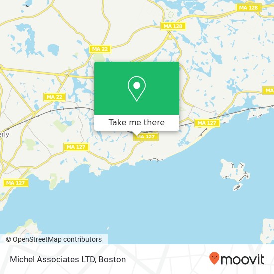 Michel Associates LTD map