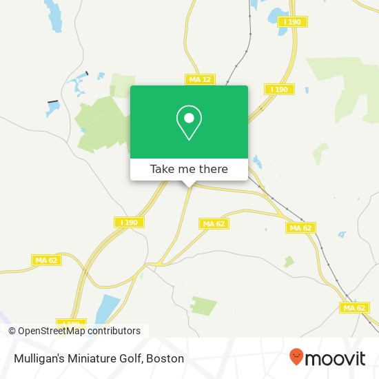 Mapa de Mulligan's Miniature Golf