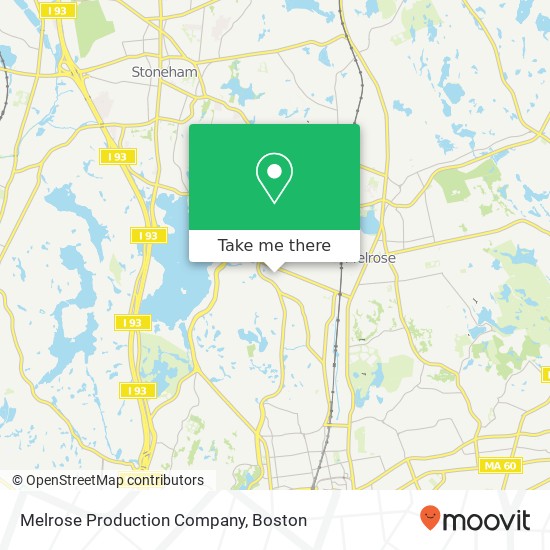 Mapa de Melrose Production Company