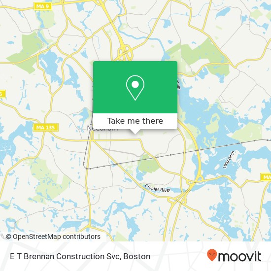 Mapa de E T Brennan Construction Svc
