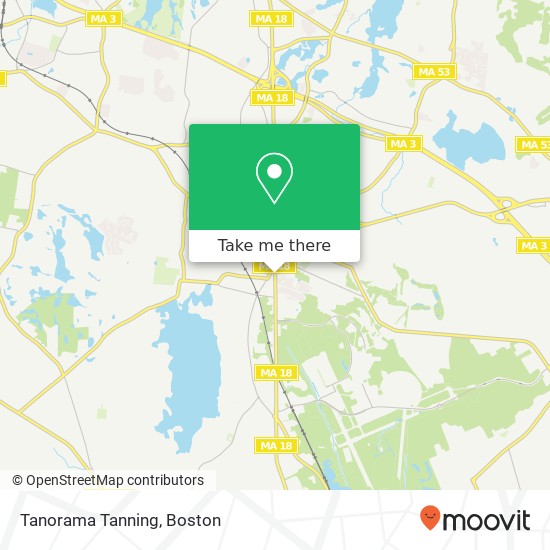Mapa de Tanorama Tanning