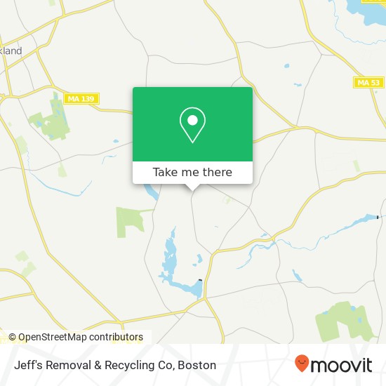 Mapa de Jeff's Removal & Recycling Co