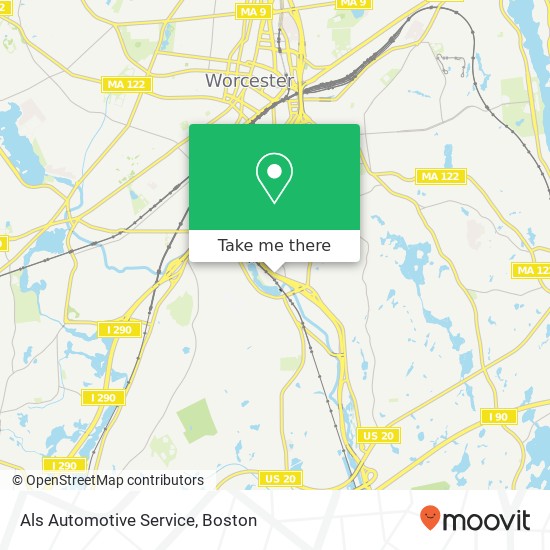 Als Automotive Service map