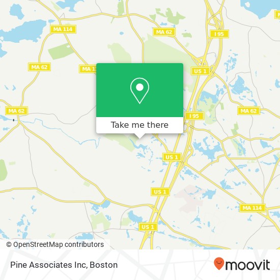 Mapa de Pine Associates Inc