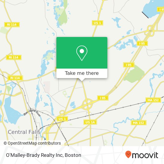 O'Malley-Brady Realty Inc map