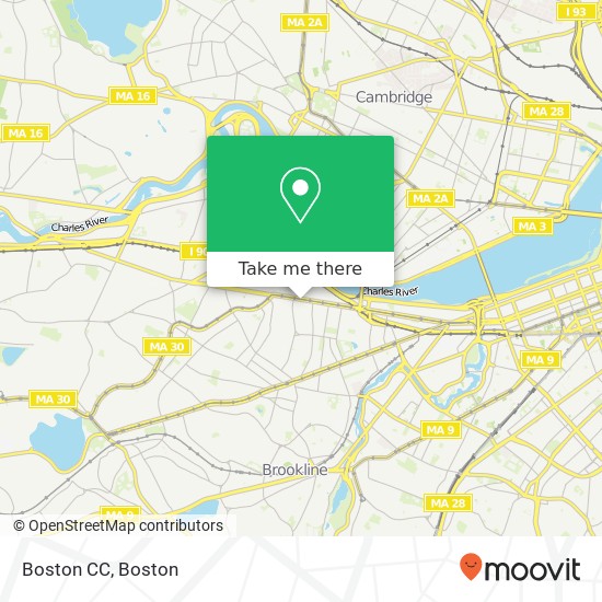 Boston CC map