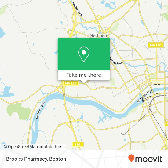 Brooks Pharmacy map