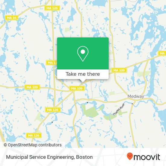 Municipal Service Engineering map