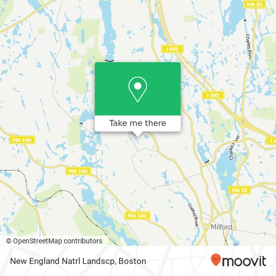 New England Natrl Landscp map