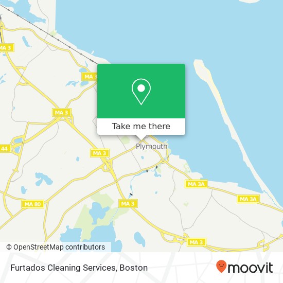 Mapa de Furtados Cleaning Services