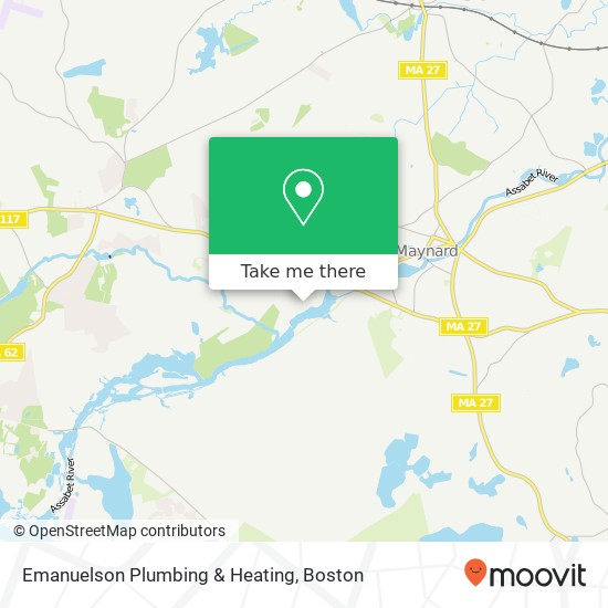 Emanuelson Plumbing & Heating map