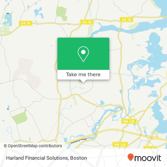 Harland Financial Solutions map