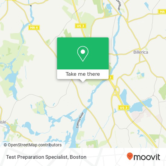 Mapa de Test Preparation Specialist