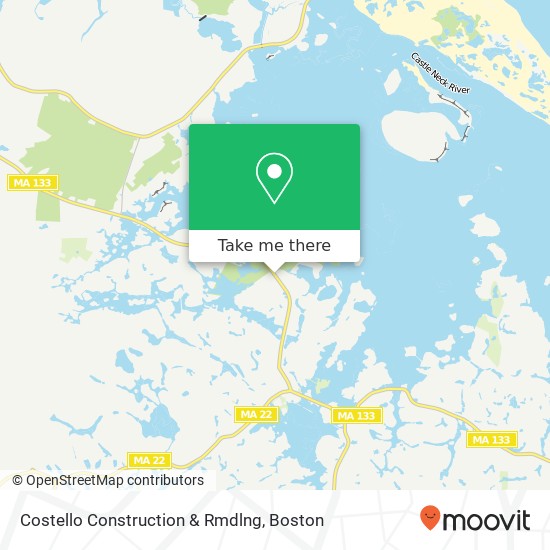 Costello Construction & Rmdlng map