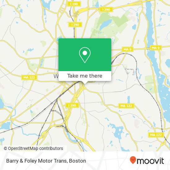 Mapa de Barry & Foley Motor Trans