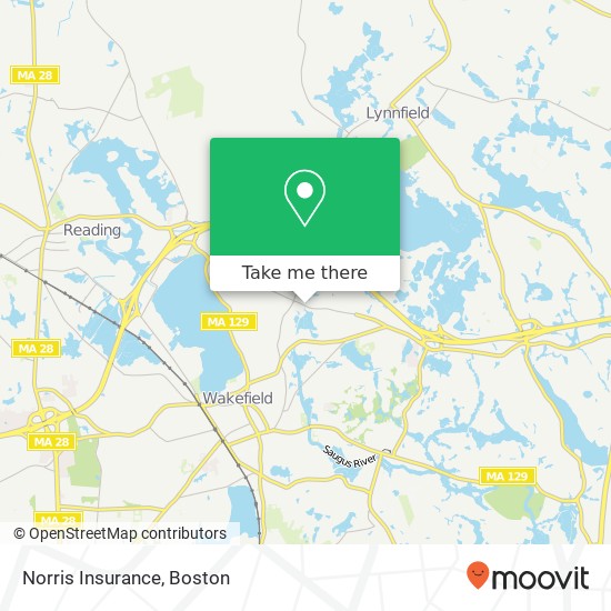 Norris Insurance map