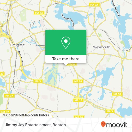 Mapa de Jimmy Jay Entertainment