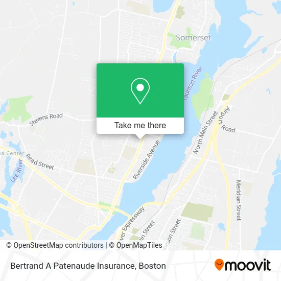 Bertrand A Patenaude Insurance map