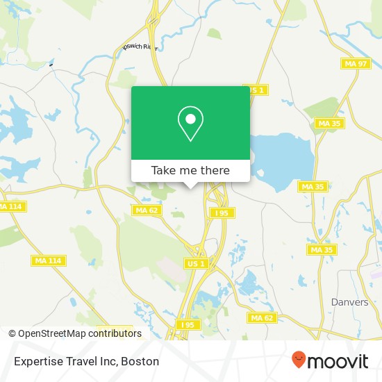 Expertise Travel Inc map