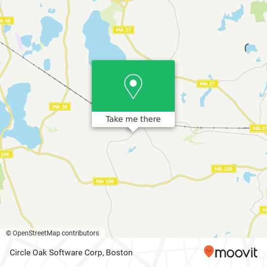 Circle Oak Software Corp map