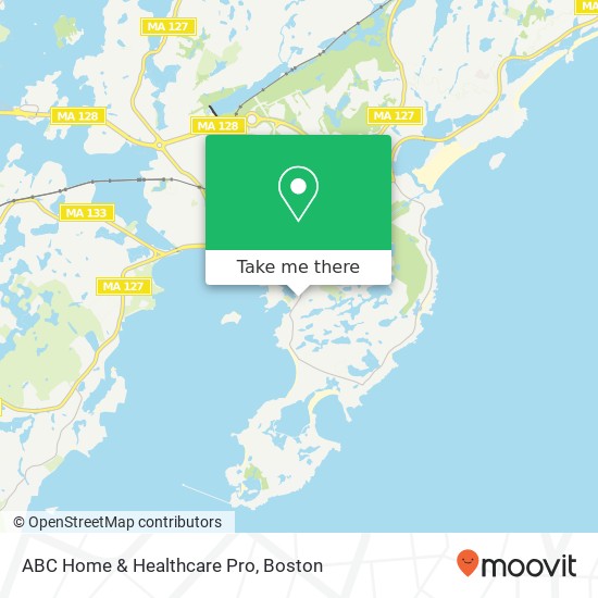 ABC Home & Healthcare Pro map