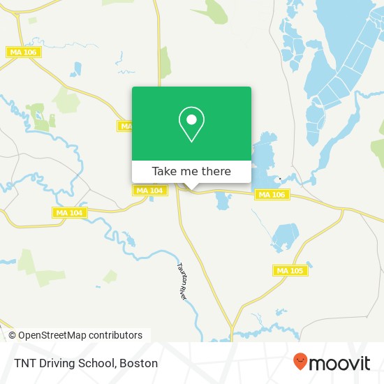 Mapa de TNT Driving School