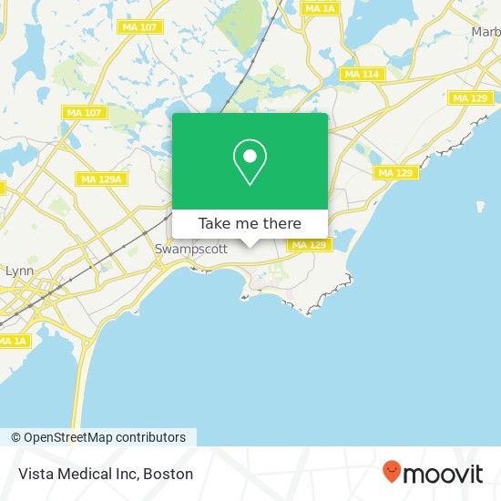 Mapa de Vista Medical Inc