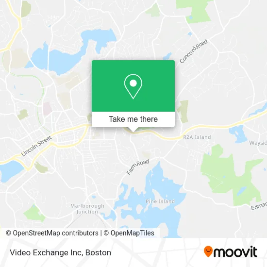 Mapa de Video Exchange Inc