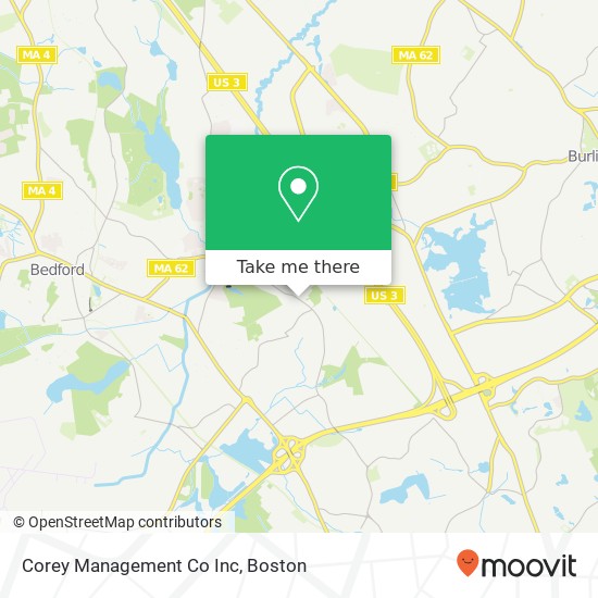 Corey Management Co Inc map