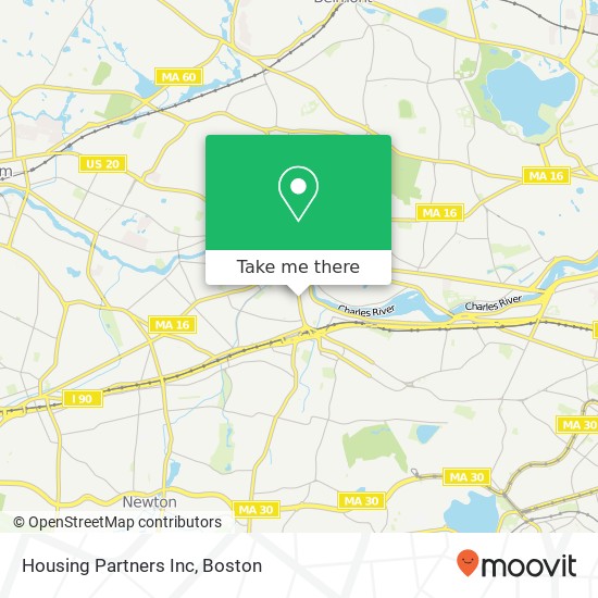 Mapa de Housing Partners Inc