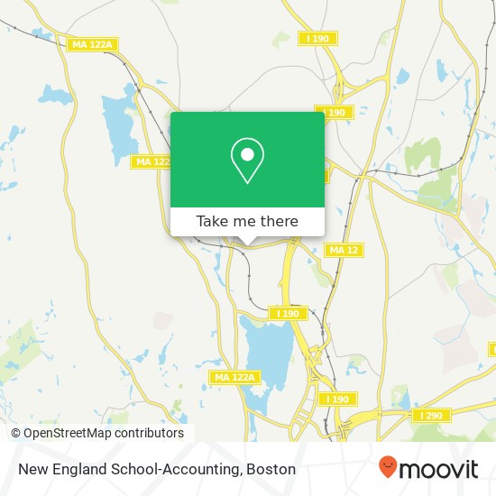 New England School-Accounting map