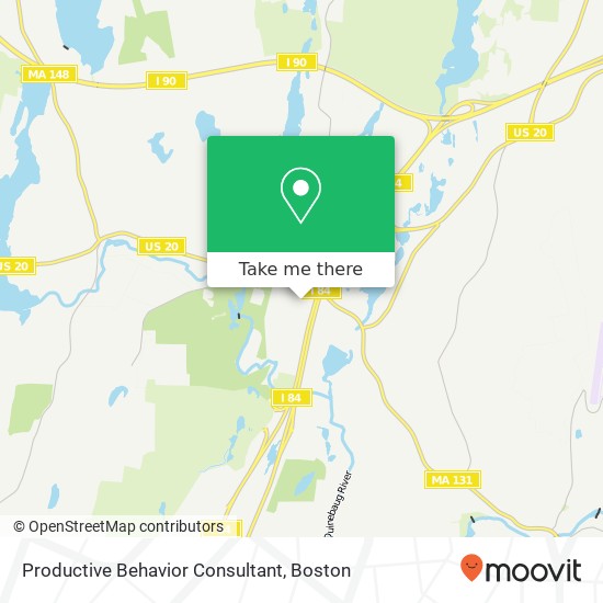 Productive Behavior Consultant map