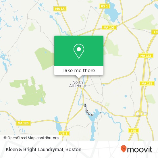 Mapa de Kleen & Bright Laundrymat