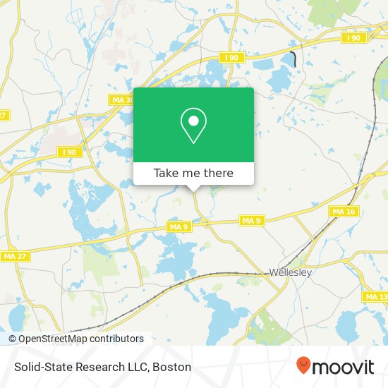 Mapa de Solid-State Research LLC