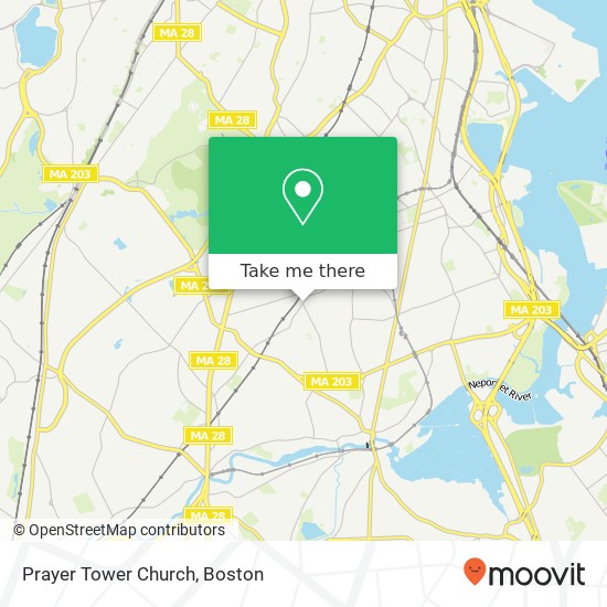 Mapa de Prayer Tower Church